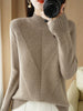 Vera Lisse Half-Turtleneck Sweater