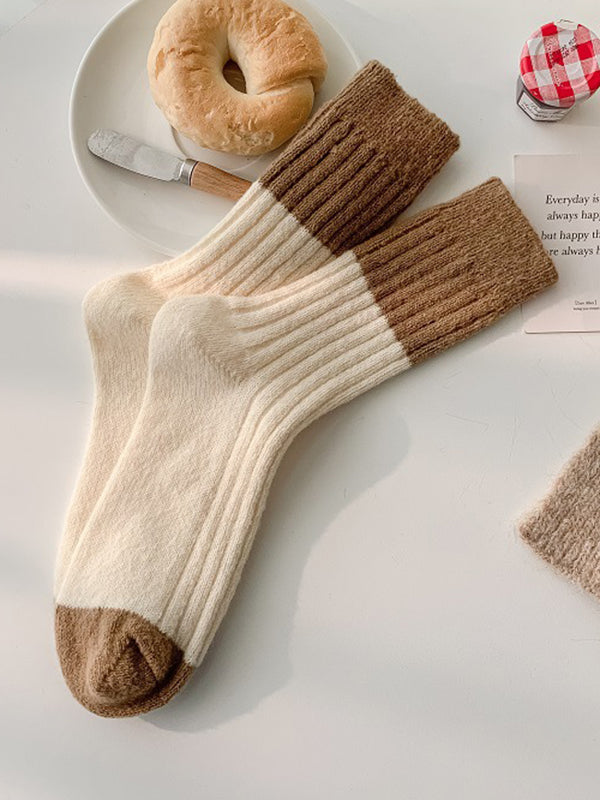 Vale Sora Contrast Socks