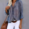 Vera® –  Striped Button-Down Shirt