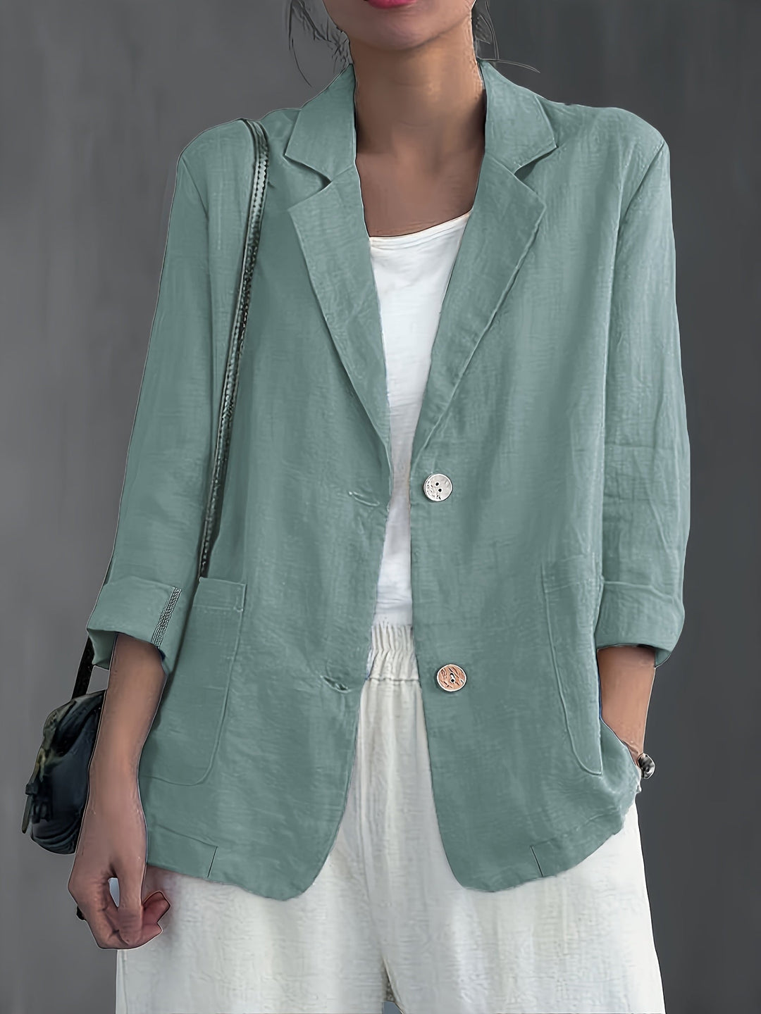 Vale® – Clara Signature Cotton Blazer