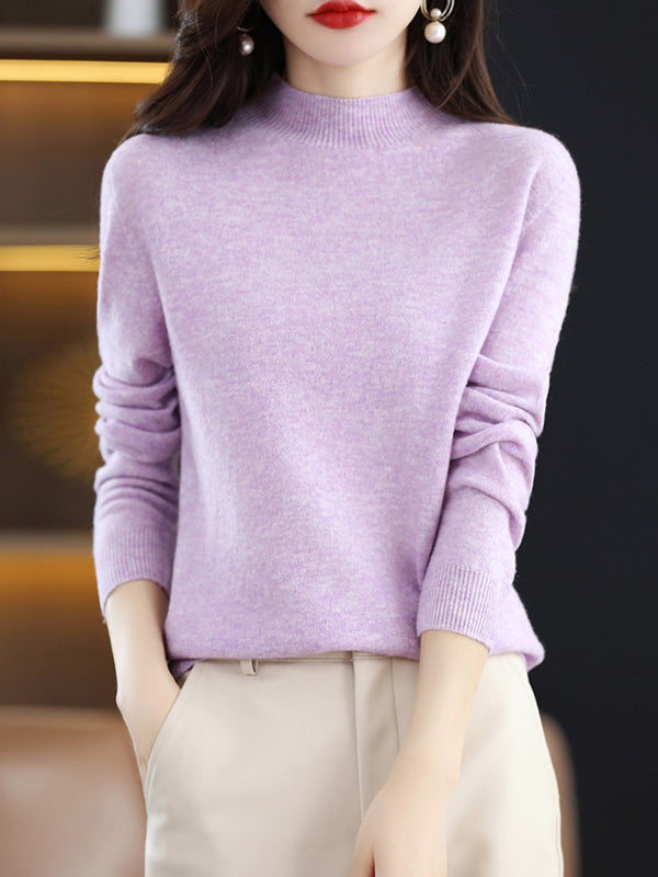 Vera Luxe High-Neck Sweater