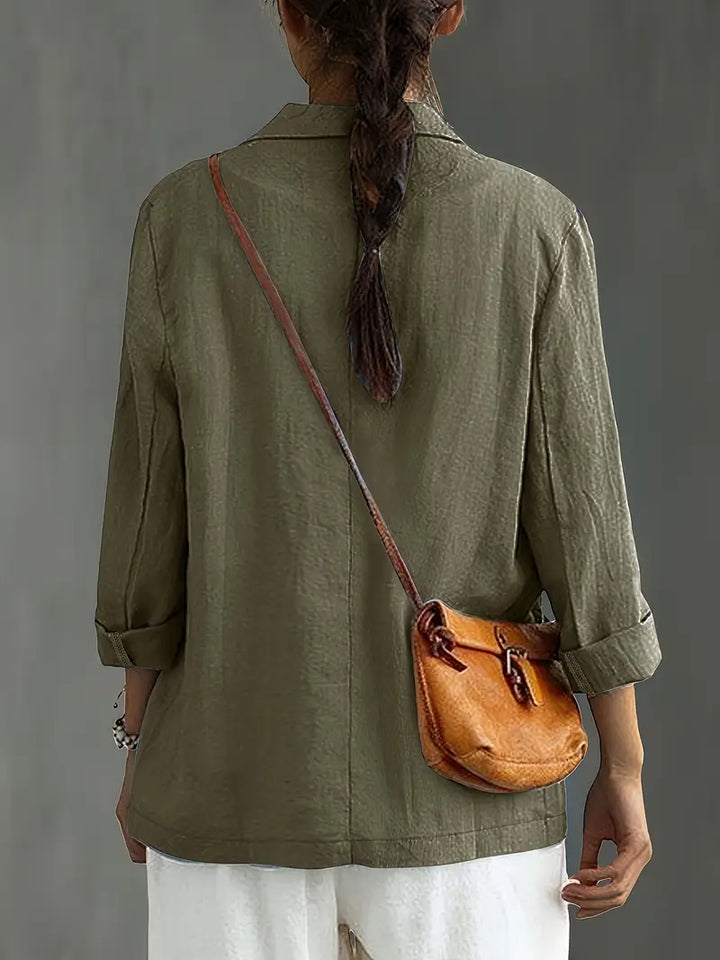 Vale® – Clara Signature Cotton Blazer