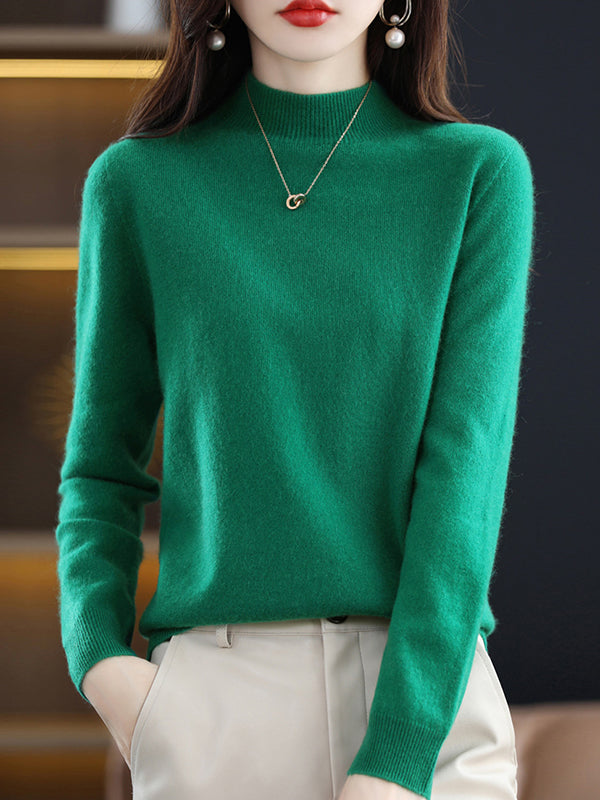 Vera Luxe High-Neck Sweater