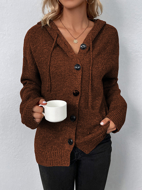 Vale Shelter Hooded Cardigan