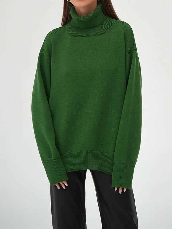 Vera Elise High-Neck Sweater