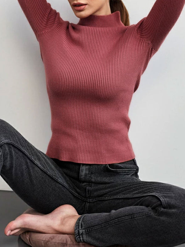 Vera Forme Ribbed Turtleneck