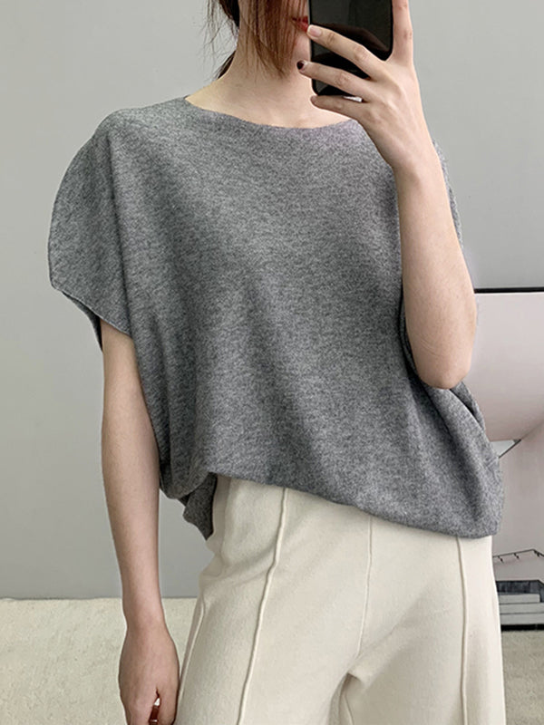 Vale Off-Shoulder Knit Pullover