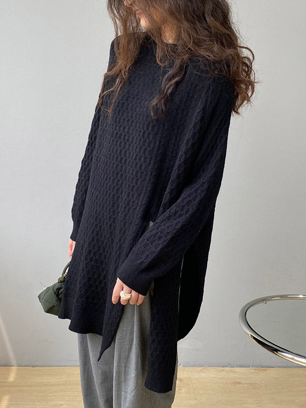 Vale Mireya Split-Side Sweater