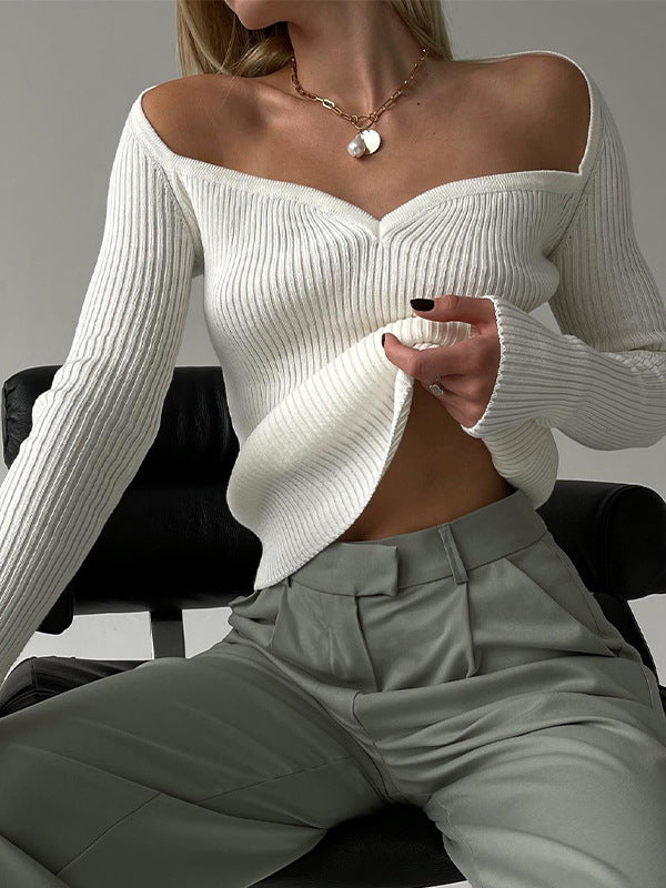 Vale Selene Square-Neck Sweater