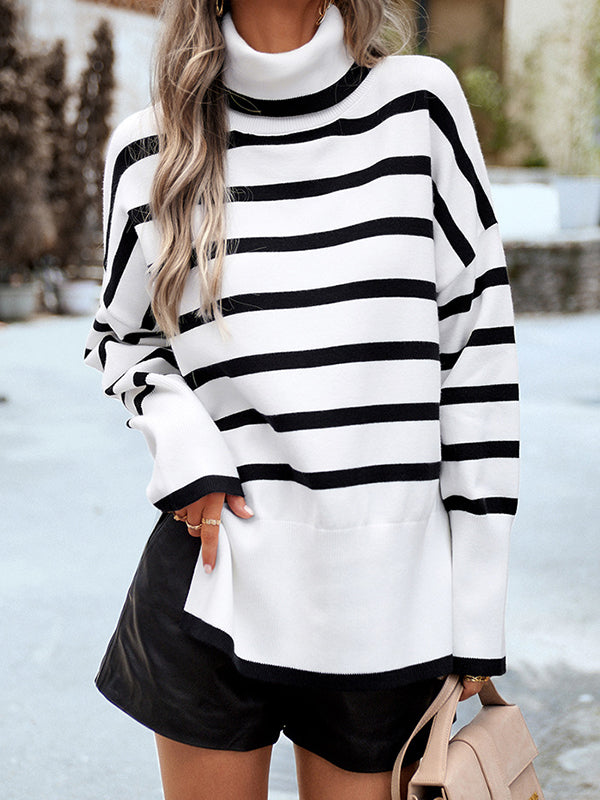 Vera Stride Striped Sweater