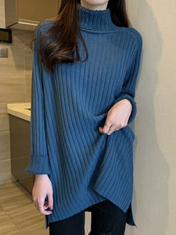 Vale Cozy Split-Side Sweater