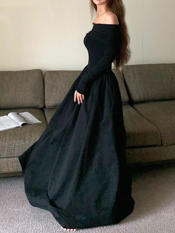 Vale Amoura Pleated Gown