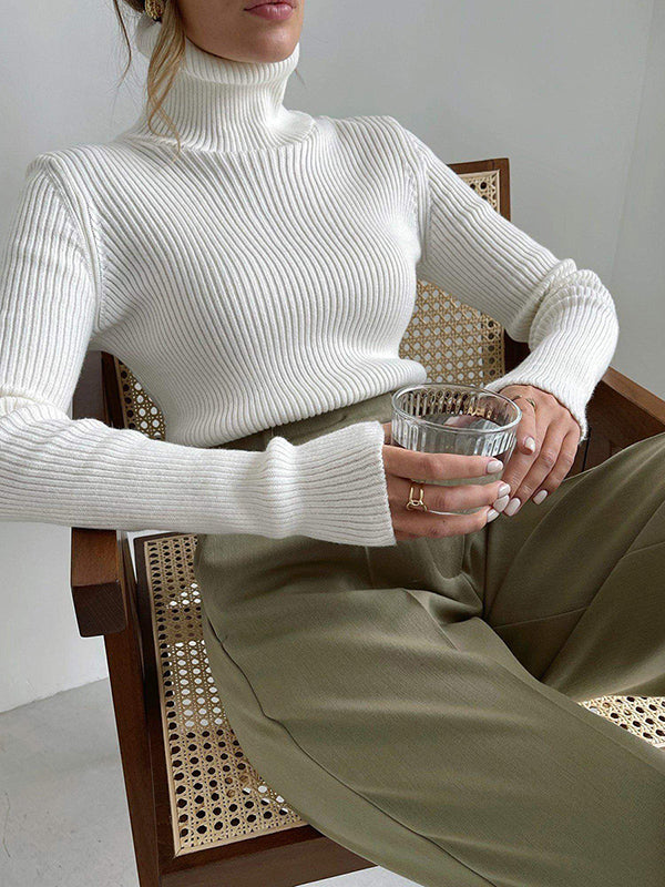 Vale Élance Ribbed Turtleneck