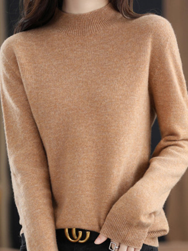 Vera Luxe High-Neck Sweater