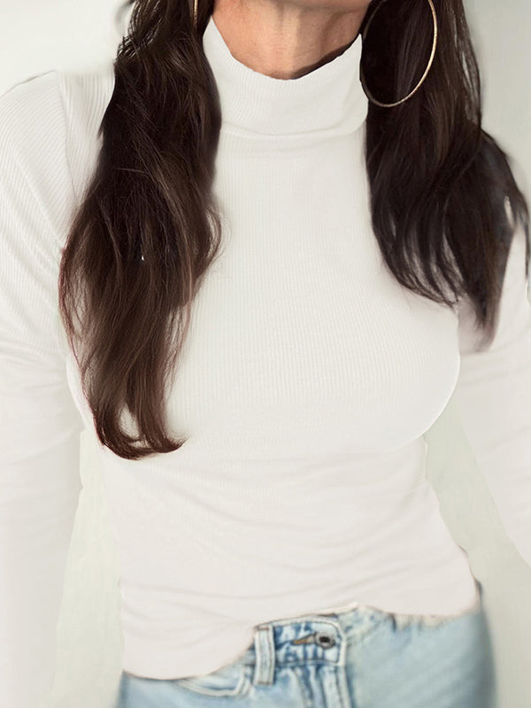 Vera Aria Mock-Neck Top