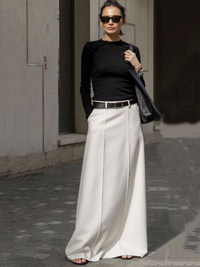 Vale City Luxe H-Line Skirt