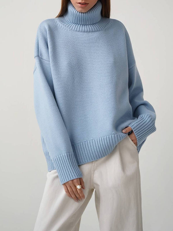 Vera Elise High-Neck Sweater