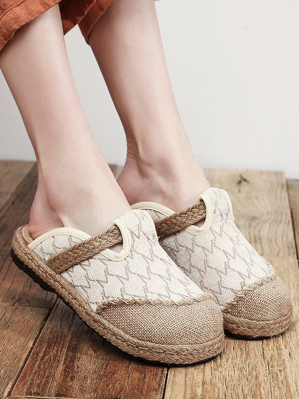 Vale Serenity Woven Slippers