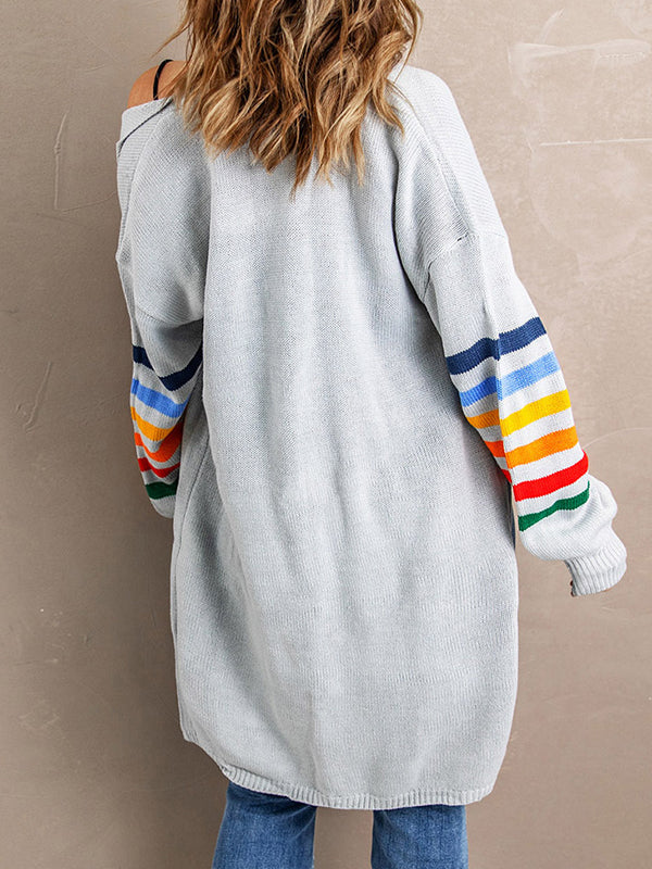 Vale Horizon Striped Cardigan