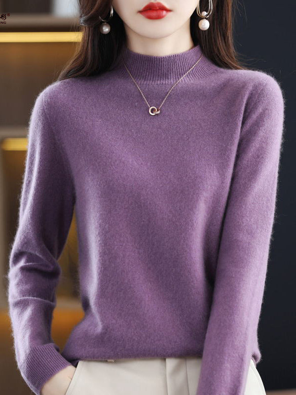 Vera Luxe High-Neck Sweater