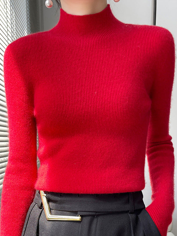 Vale Seraphine Ribbed Knit Top