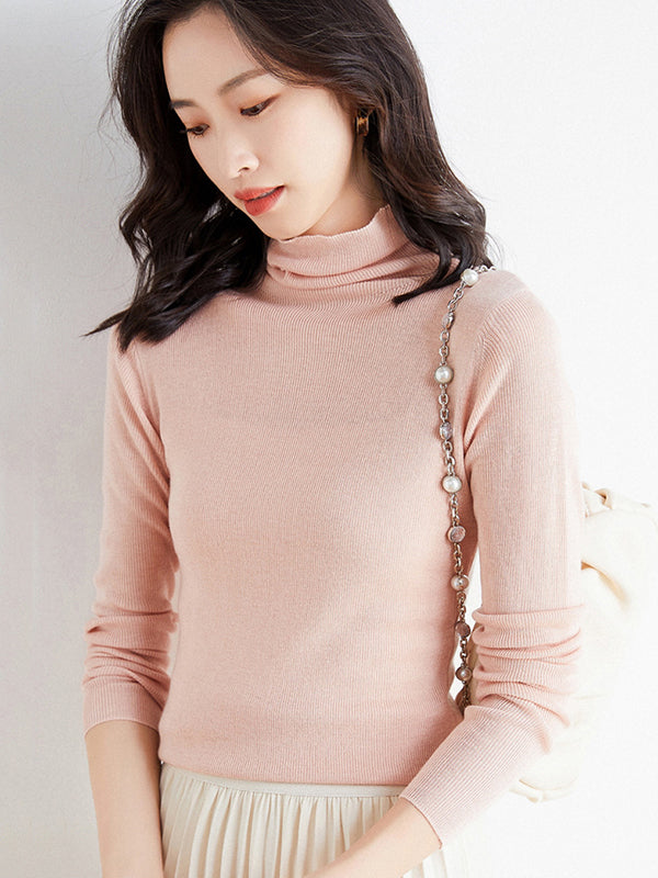 Vera Elin High-Neck Pullover