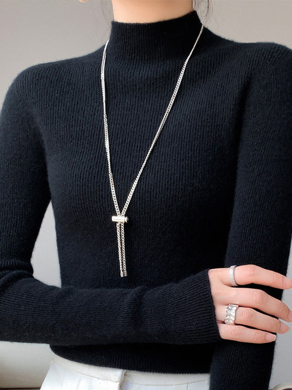 Vale Seraphine Ribbed Knit Top