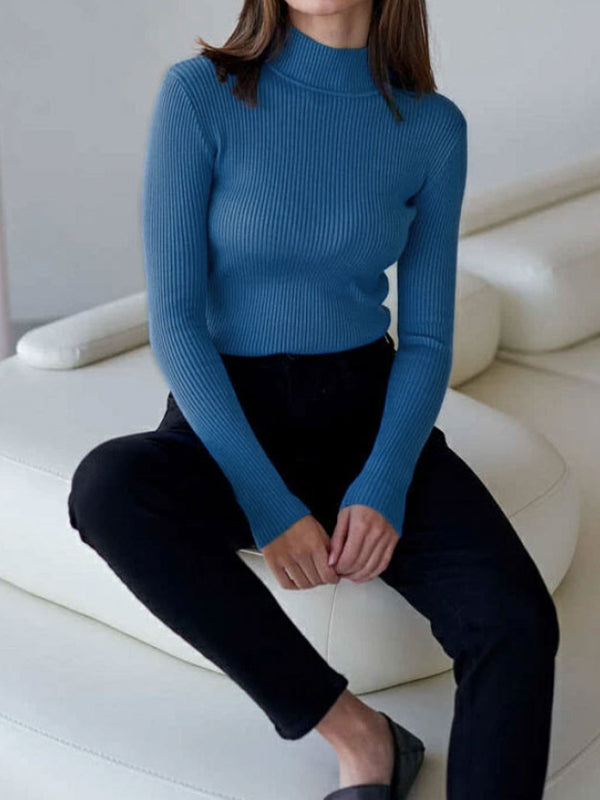 Vera Forme Ribbed Turtleneck