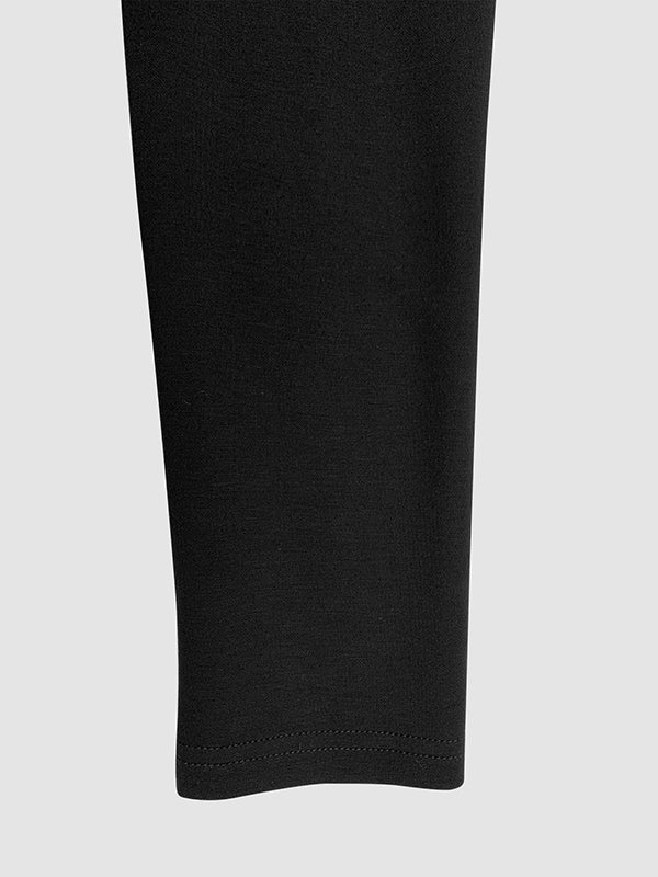 Long Sleeves Loose Asymmetric Buttoned Split-Joint Split-Side Mock Neck Maxi Dresses