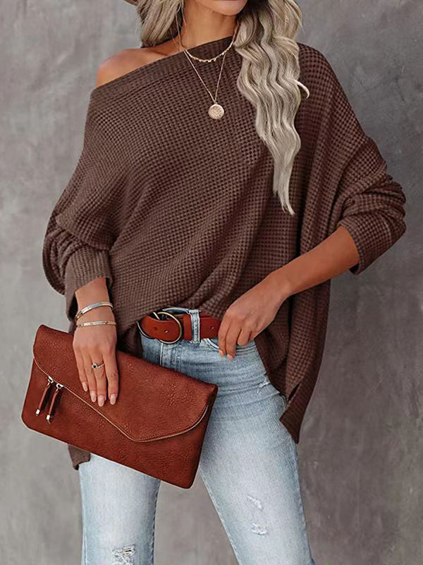 Vale Noelle Boat-Neck Sweater