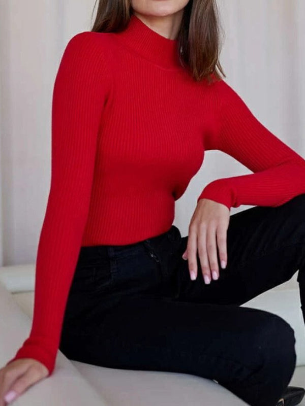Vera Forme Ribbed Turtleneck