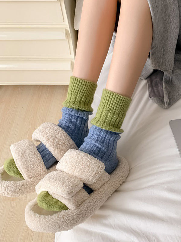 Vale Sora Contrast Socks