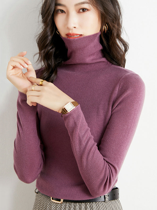 Vera Elin High-Neck Pullover