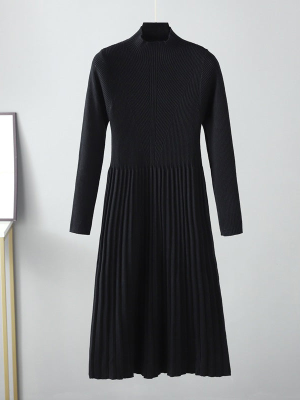 Vale Pleated Grace Sweater Dress