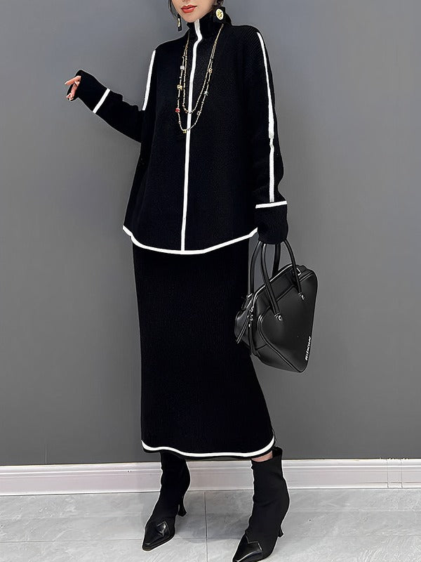 Vera Maren Contrast Skirt