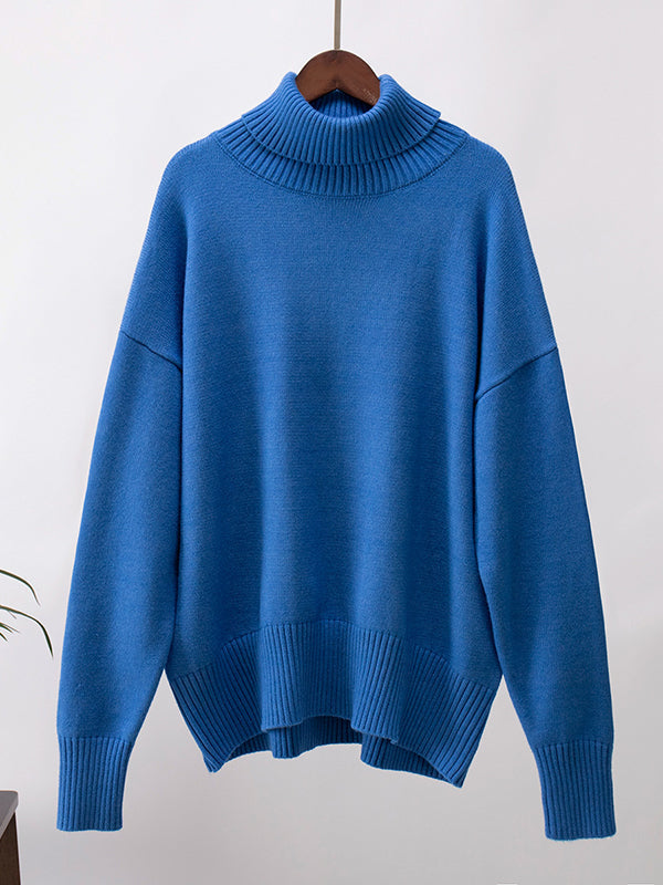 Vera Clarisse High-Neck Sweater
