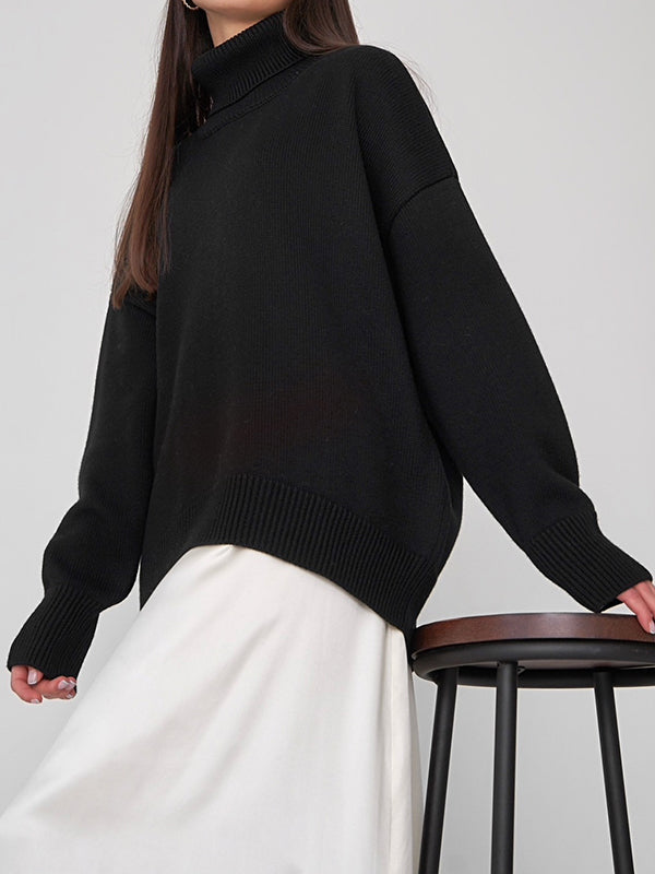 Vera Elise High-Neck Sweater