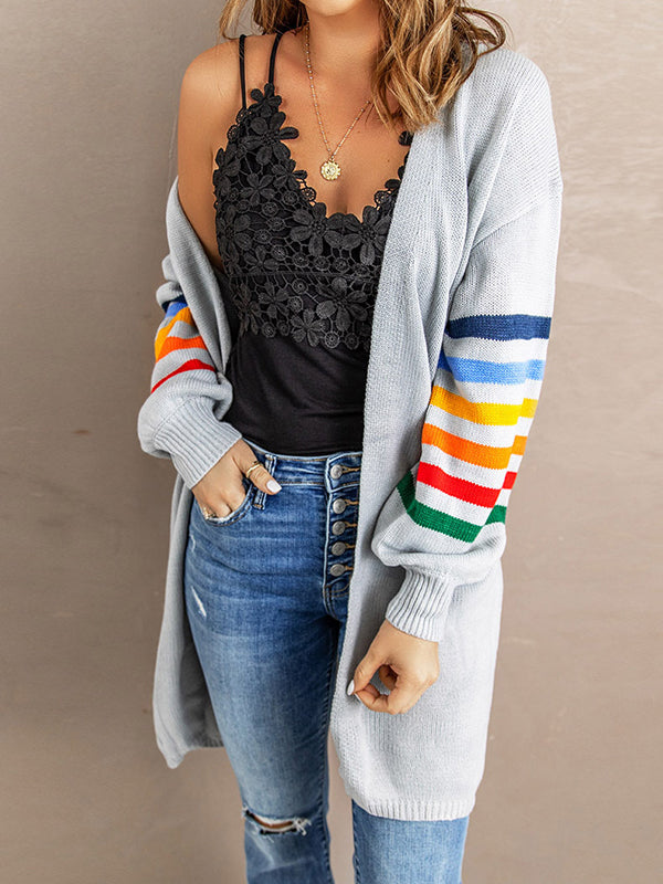 Vale Horizon Striped Cardigan