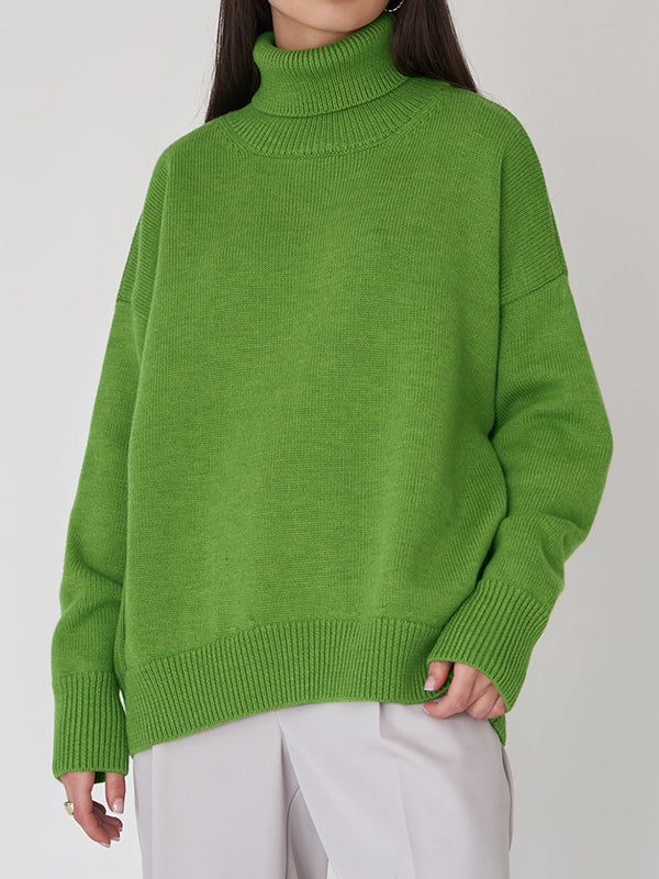 Vera Elise High-Neck Sweater