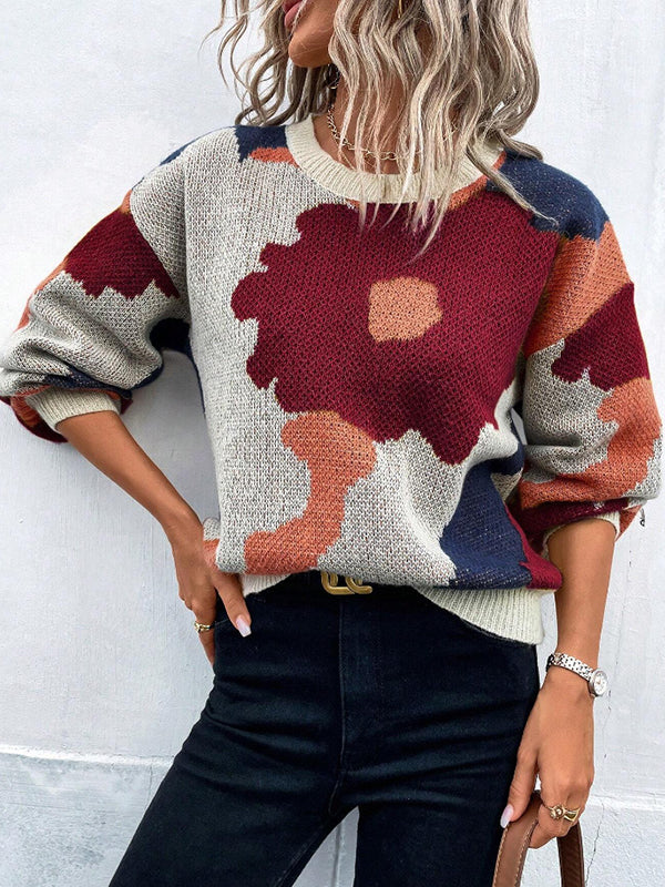 Vale Marisol Floral Sweater