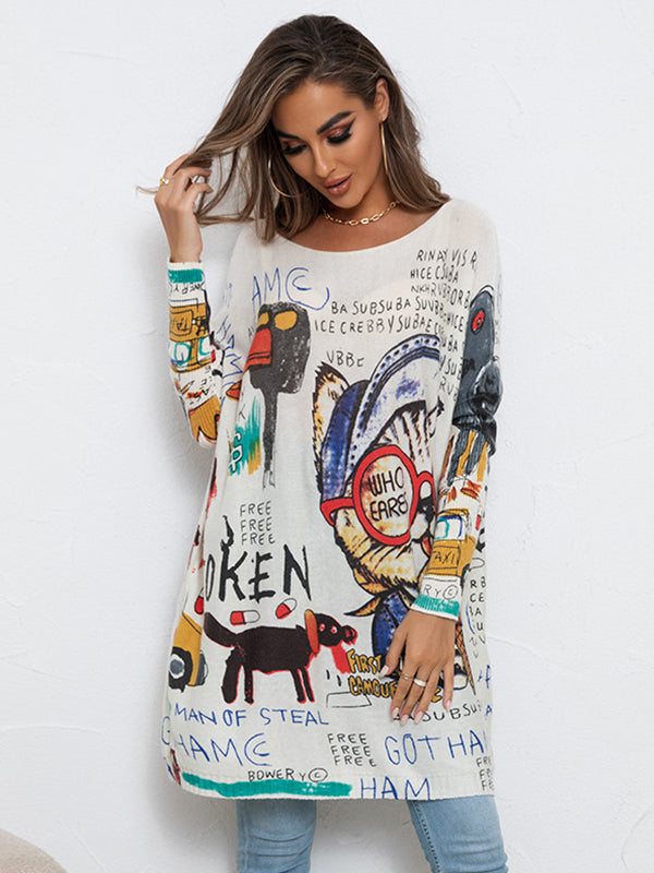 Vera Marlowe Printed Sweater