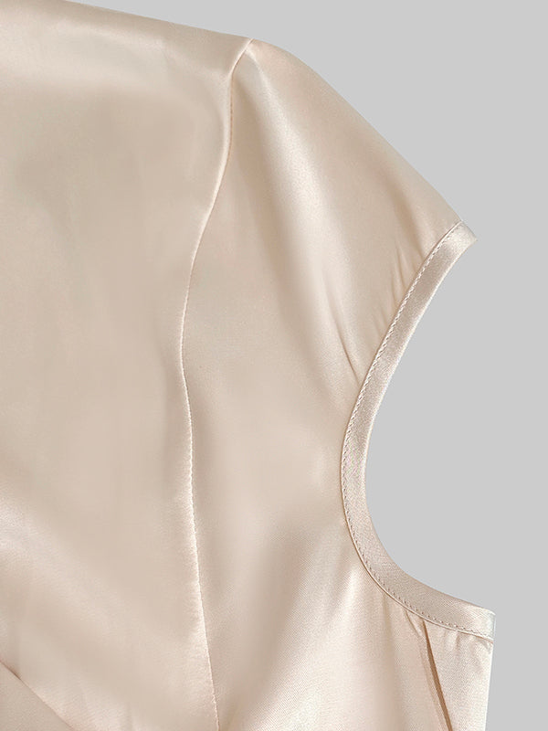 Vale Sloane Cap-Sleeve Vest