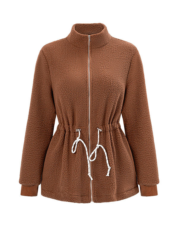 Vera Liora Velvet Zip-Up