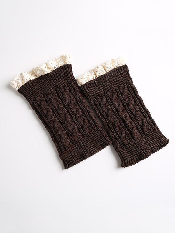 Vale Cozy Jacquard Knit Stockings