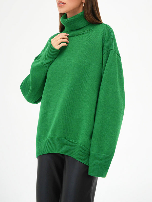 Vera Clarisse High-Neck Sweater