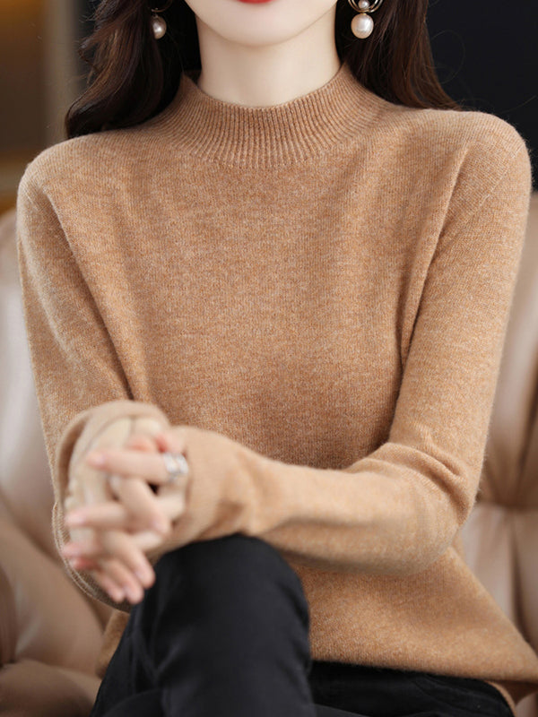 Vera Luxe High-Neck Sweater