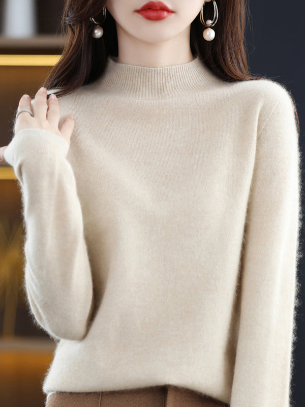 Vera Luxe High-Neck Sweater
