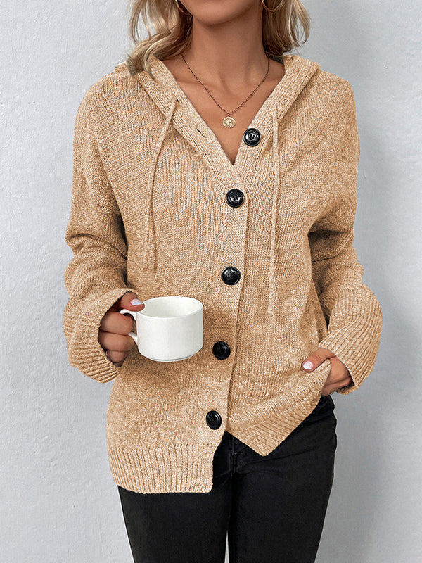 Vale Shelter Hooded Cardigan