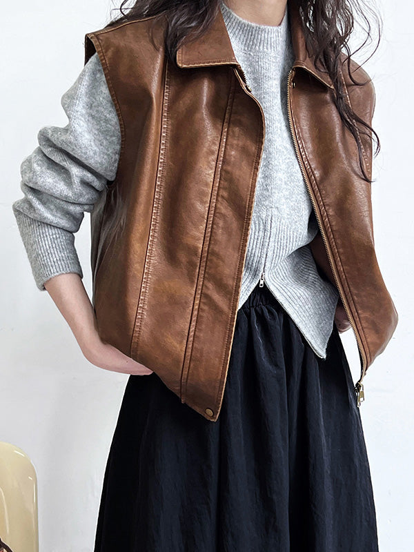 Vale Modern Ease Zip Sweater