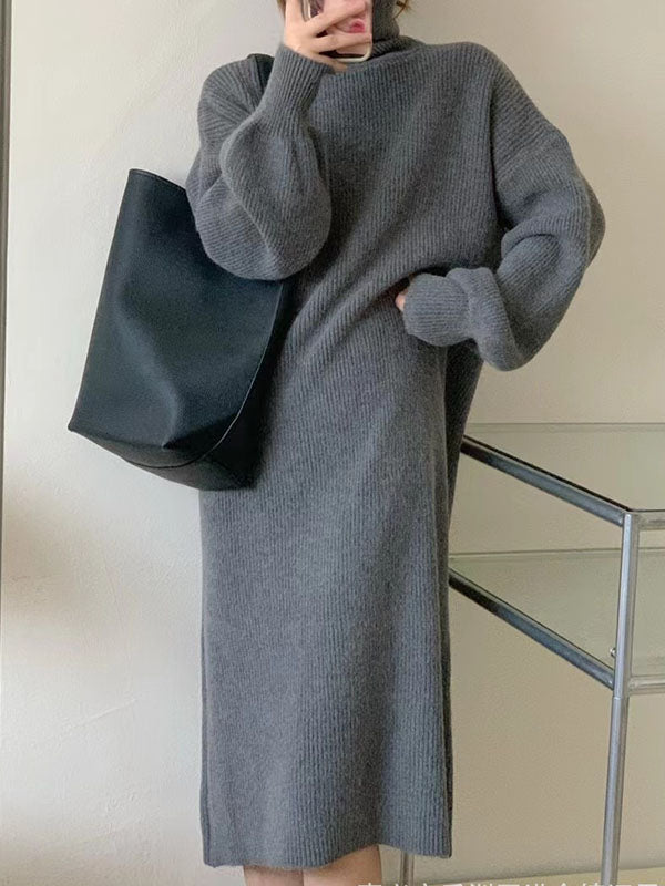 Vera Cocoon Luxe Sweater Dress